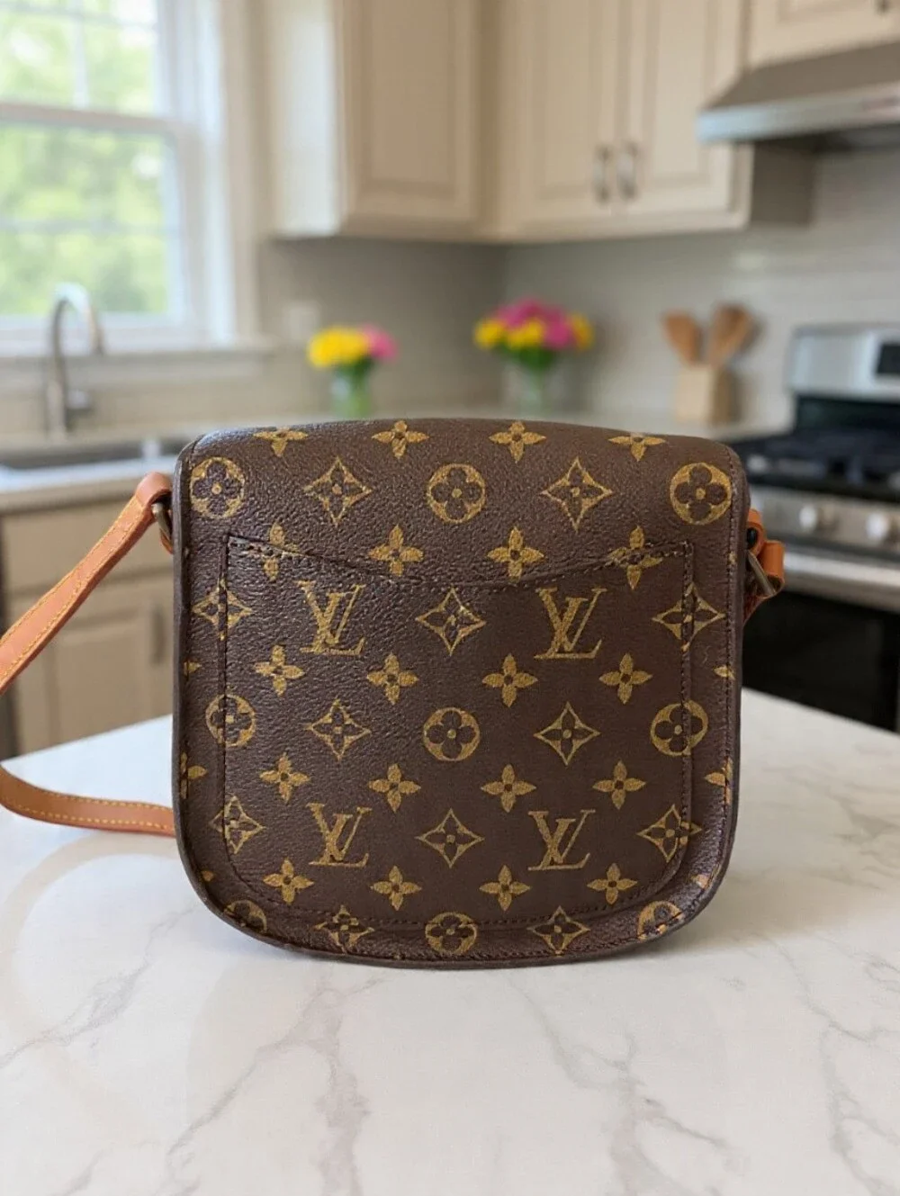Louis Vuitton Vintage 1988 Saint Cloud PM Monogram Crossbody ✨ COA